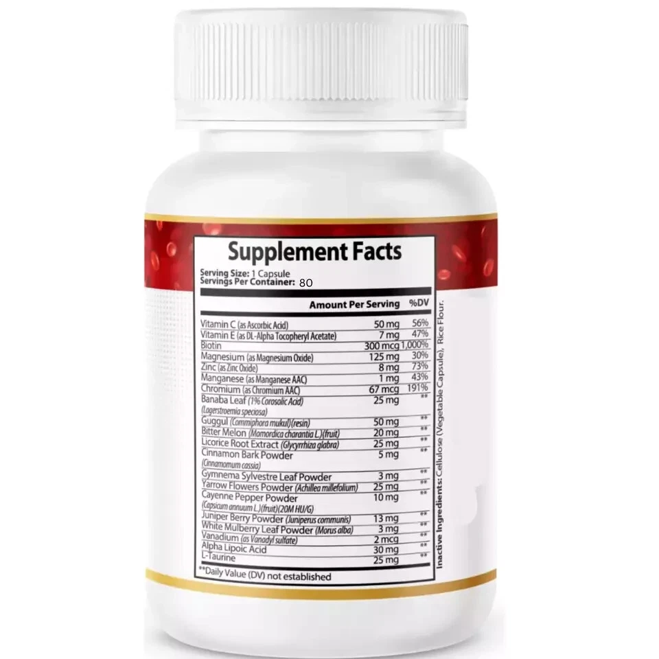 Vital Pump XL Striction BP -GLygogen Blood Balance Formula Blood Sugar Support Foto 3 de 4