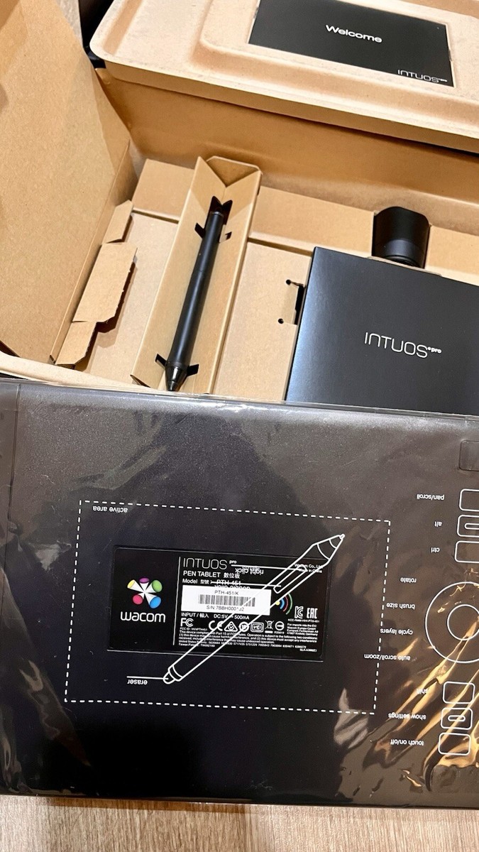 WACOM PTH-451 INTUOS PRO SMALL GRAPHICS TABLET | eBay UK