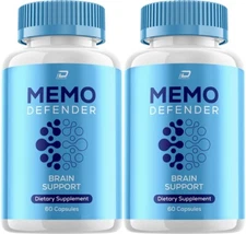 (2 Pack) Memo Defender Brain Supplement Capsules – MemoDefender All Natural