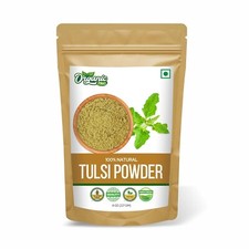 Organic Zing Tulsi Powder Pure  Natural Food-Grade Holy Basil   227g-453g