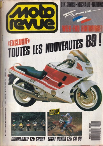 MOTO REVUE N°2861 COMP. 125