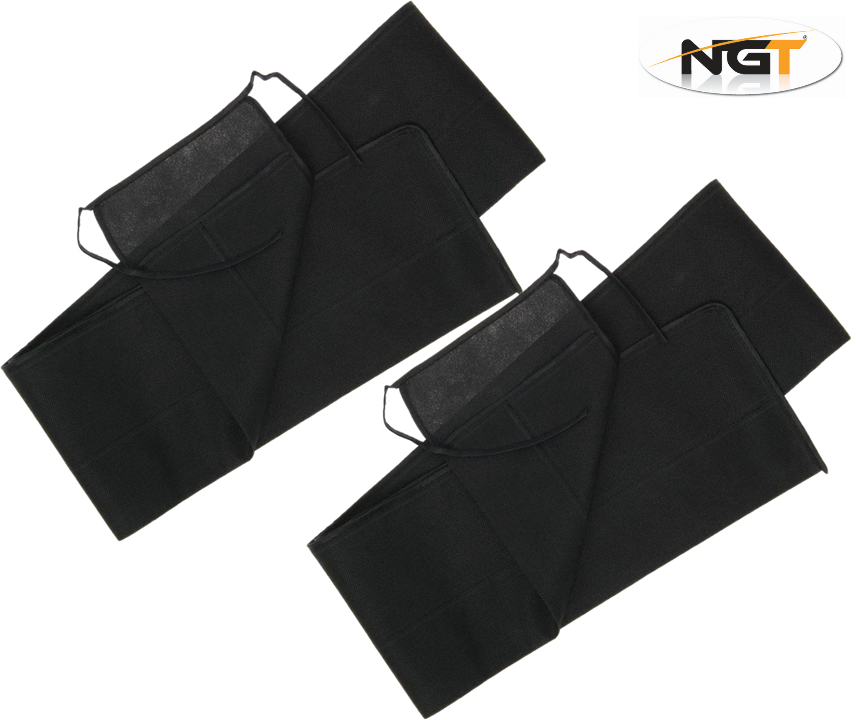 Cloth Fishing Rod Bags for 2pc 12ft Carp Fishing Rods Replacement Sleeves - Main Image