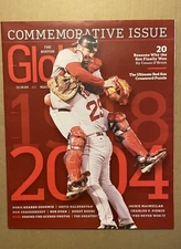 The Boston Globe WORLD SERIES COMMEMORATIVE ISSUE Red Sox insert magazine 2004