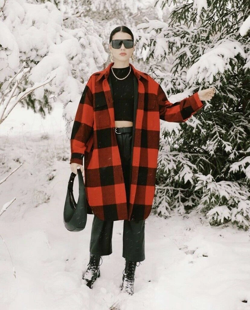 Red jacket deals h&m