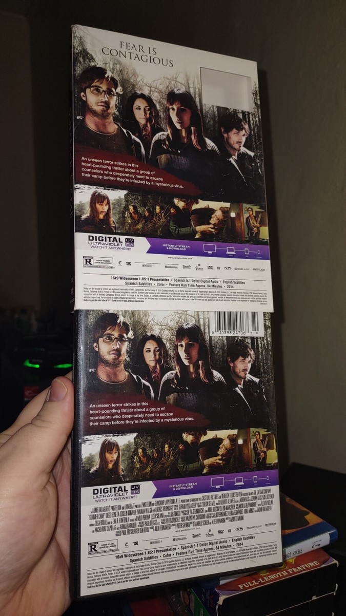 SUMMER CAMP DVD, *NO DIGITAL* WIDESCREEN RARE OOP HORROR