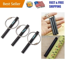 Compact 3.14 Inch Ferrocerium Flint Fire Starter Rods for All-Weather Adventures