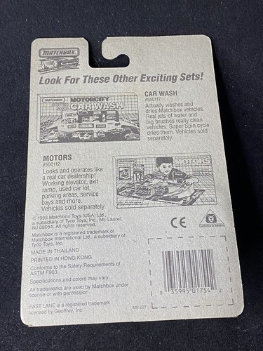 Matchbox Get In The Fast Lane Lumina Stock Car Red Free Box Shipping - Picture 3 of 3