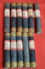 ECS-20 600V Econ Fuses Buss 20 Amp Fuse ECS20 Class K5 Time Delay LOT-12 Economy