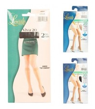 SG Women's Ankle Boots 2 Pairs 20 Den 22 DTEX Satified Matte Comfort LEVANTE artic