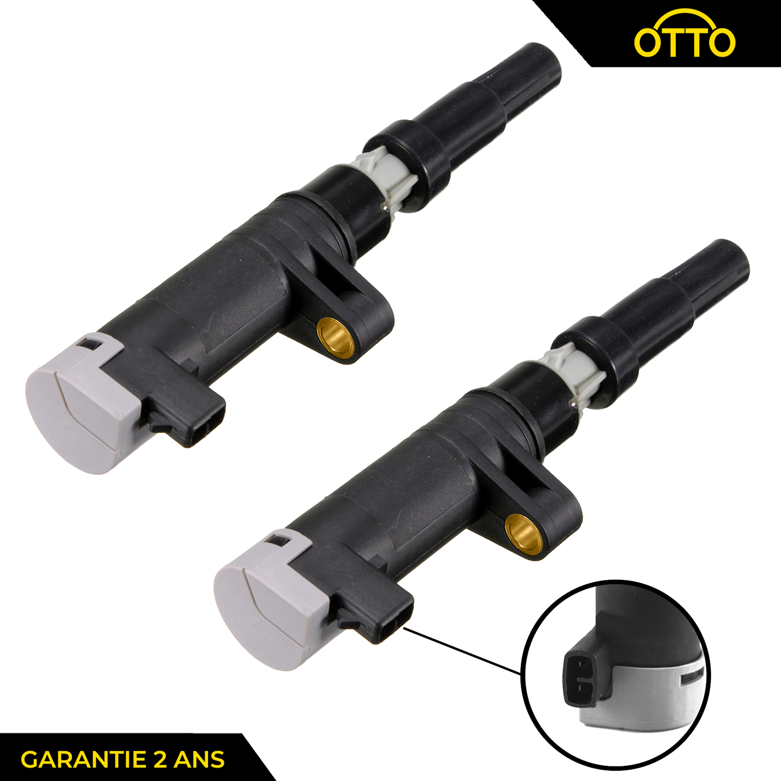 Bobine crayon allumage lot de 2 pour moteur essence Nissan 16V et 2.0