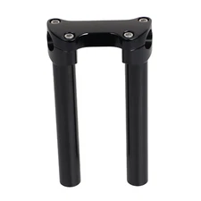 CNC 8-1/2" Handlebar Riser 1" Top Clamp For Harley V-Rod Dyna Softail Sportster