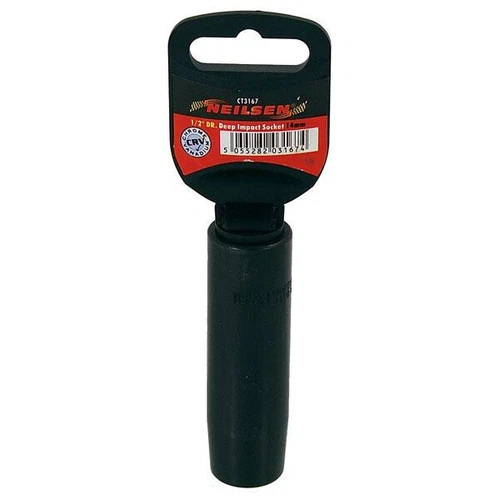 Socket 14mm 1/2" Drive Deep Impact 6 Point Single Hex Design Neilsen CT3167