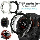TPU Protector Case Cover For Garmin Fenix 7S 7 7X Solar Watch Bumper Frame Shell