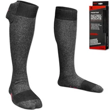 MEISTER BATTERY HEATED SOCKS - 8+ HOUR MODEL - Electric Feet Toes Warmers Hot