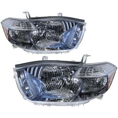 Highlander/Kluger XU40 08-10 Pre-Facelift Headlight W/O Motor CH