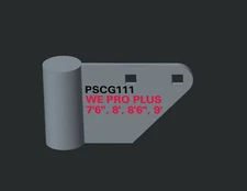 Snow Plow Curb Guards Set #111 Edge Saver Protector Fits All Western Pro Plus 