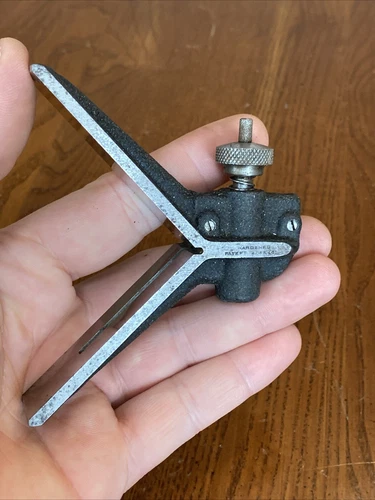 BROWN & SHARPE 12" COMBINATION SQUARE CENTER HEAD HARDENED 1925 PATENT 2085461