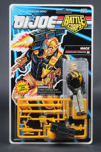 1993 Hasbro GI Joe Series 12 Battle Corps #29 Mace MOC Sealed