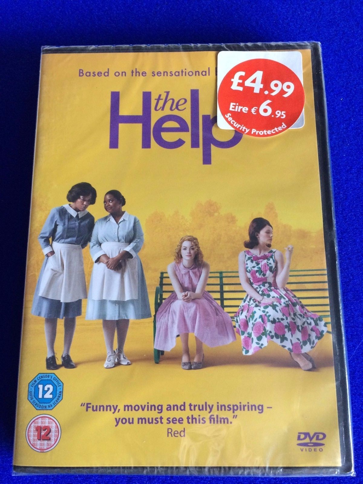 NEW SEALED The Help (DVD, 2012) Region 2 Emma Stone, Viola Davis