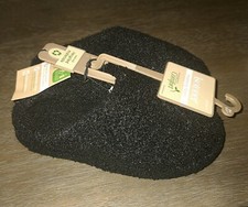 NEW WOMENS BLACK ISOTONER MEMORY FOAM ECO COMFORT SLIPPERS SIZE S 6.5-7