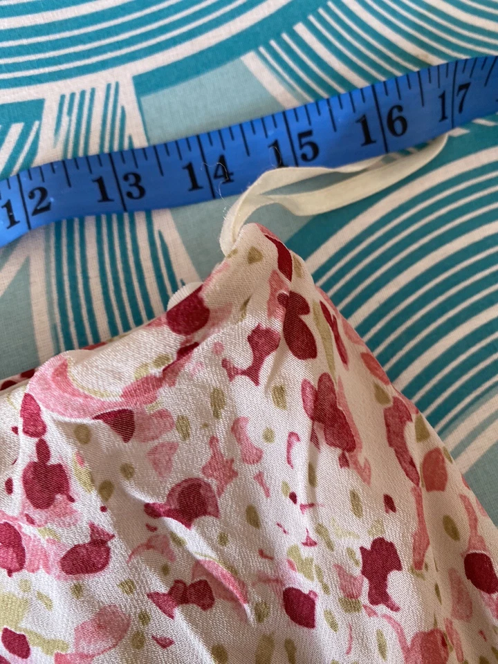 Vtg Midi Floral Skirt Size 12 Sk53 - Image 3 of 4