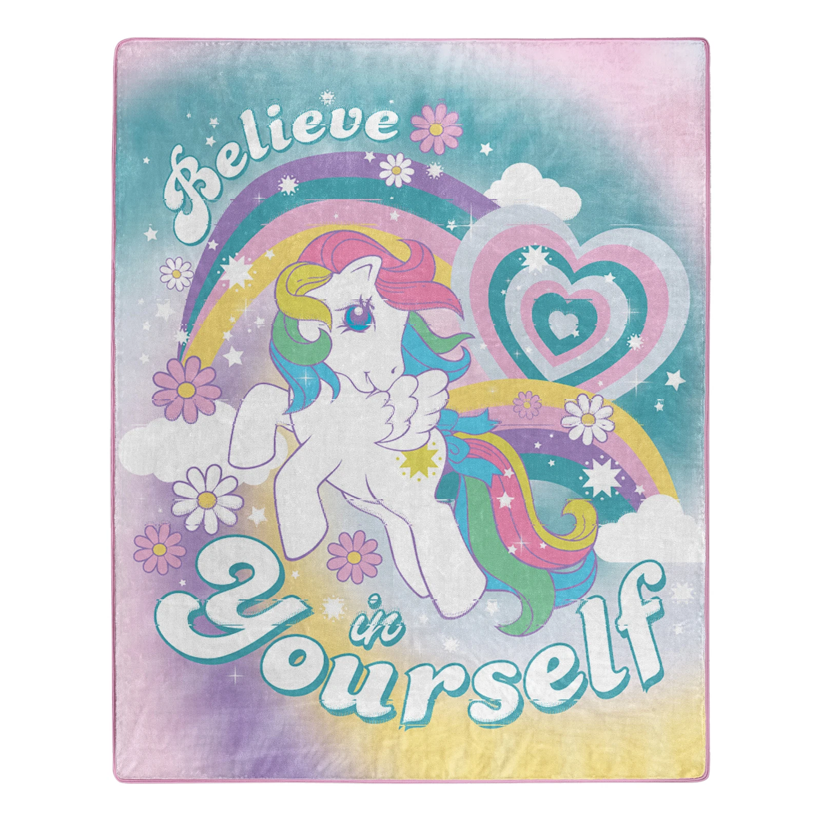 Hasbro My Little Pony Silk Touch Throw Blanket, Gift For Fan, Christmas Gift