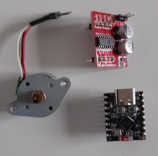 Kit Arduino : Carte ESP32-C3  +  Moteur Pas à Pas VITECH 20BY + Carte MX1508
