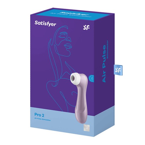 Satisfyer Pro 2 Succhia Clitoride Stimolatore Vaginale Elegante Donna Air Pulse - Foto 32 di 39
