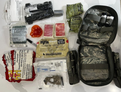 FULL JFAK  JOINT FIRST AID KIT MEDIC IFAK Emergency 2X CAT Tourniquet 2X POUCH