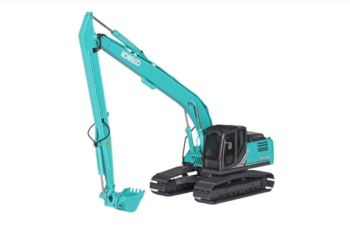 KOBELCO SK210LC 1/50スケールミニチュア Kobelco SK210LC-11 Long Reach Standard Excavator - Conrad 1