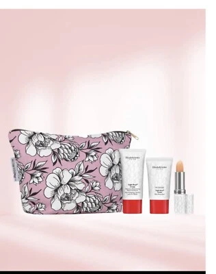 Elizabeth Arden Eight Hour Hydration and repair skin set of 3 with pouch