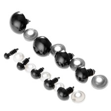 20Pcs Safety Eyes With Washers Fit Most Puppets/Doll/Teddy Bear/Plush Animals
