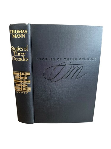 Thomas Mann Stories of Three Decades 1st Edition 1936 Knopf HCDJ Near Fine/VG - Picture 2 of 11