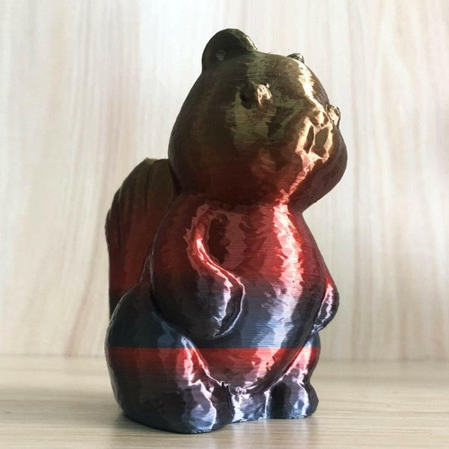 3D Printer Silk Rainbow Multicolor PLA Filament 1.75mm 1KG Multi Color Changing - Picture 11 of 11
