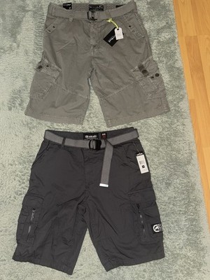 2x Cargo Shorts Gr. 34 Ecko Unltd & Broken Threads Kurze Hosen Männer BermudaNEU