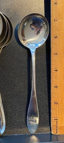 1 TOWLE LAFAYETTE STERLING SILVER SET GUMBO SOUP SPOON with 4 available