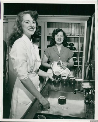 1946 Photo Sally Pollard Mercer P.A Penn State May Queen Beauty Pageant 8x10