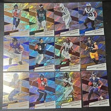 Panini Revolution NFL Card Lot of 12 Kmet, Carter, Buckner, Hubbard, Andrews