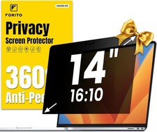 14 Inch 16:10 Privacy Screen Protector for Laptop, Anti Glare Peeping Shield