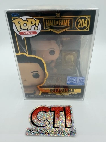 IN HAND - BRAND NEW 2026 FUNKO POP WWE HOF YOKOZUNA #204 FANATICS - W/ PROTECTOR