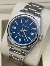 Rolex Oyster Perpetual 41 - 134300 ‘Med Blue’ - Full Set - £7250 On Collection