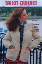 § MODES ET TRAVAUX - cahier tricot - 02/1982
