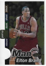 2000-01 Topps Finest - Elton Brand Man 2 Man #MTM/5B