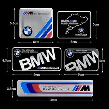 3D Alloy Metal Sticker Motorcycle Emblem Badge Body Sticker Car Emblem For BMW