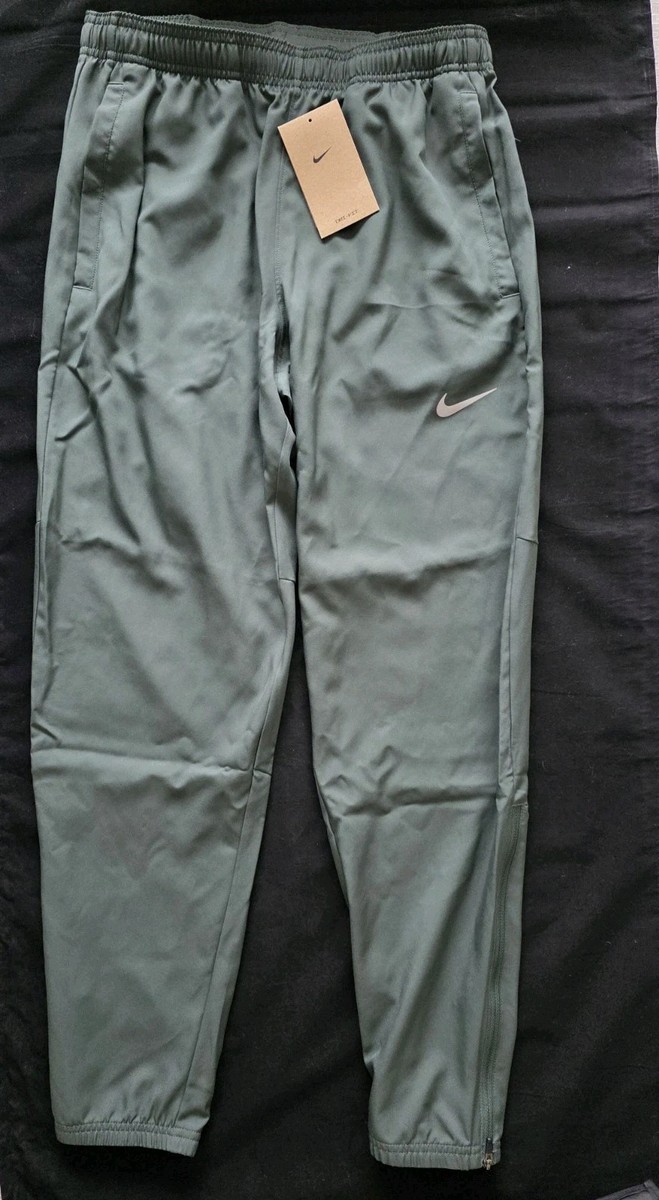 NIKE DRI-FIT MENS CHALLENGER WOVEN RUNNING PANTS GREEN #DD4894-NWT