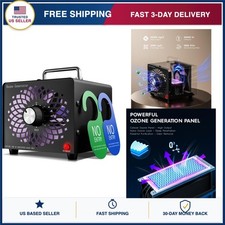 Manfh Ozone Generator 55,000 mg/h Odor Remover for Home, Car, Pet Odors