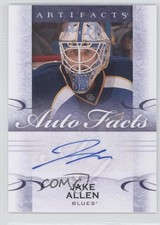 2014-15 Upper Deck Artifacts Autofacts Jake Allen #A-JA Auto 0f8