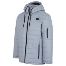 HELIOS MEN THE HEATED COAT PAFFUTO STYLE, GRAY WOLF - LARGE