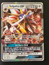 Pokemon TCG Solgaleo GX 89/149 Sun & Moon Base Set Ultra Rare