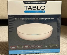 Tablo TV OTA DVR 2-Tuner 50 Hr Storage Live TV Recorder NEW Factory Sealed